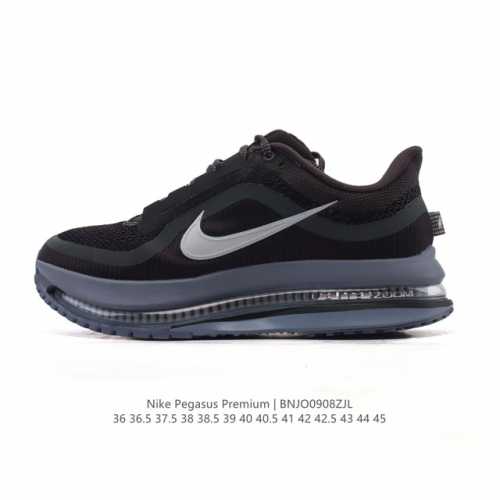 公司级 耐克 Nike pegasus premium Airscape 舒适百搭减震防滑耐磨透气 低帮跑步鞋 pegasus premium 飞马王！搭载 Z