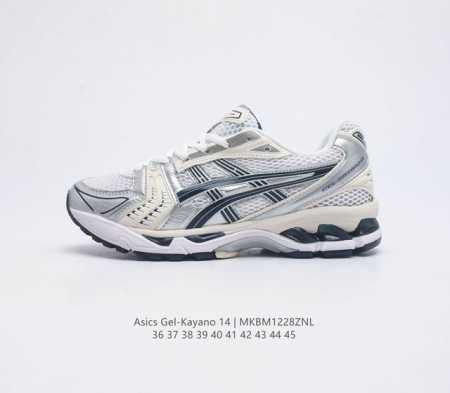 亚瑟士 Asics Gel-Kayano 14 公司级版本运动休闲透气专业缓震慢跑鞋 采用工程弹性双层再生网格密度鞋面材质 后跟3D可视gel缓震乳胶物料 升级 - 点击图像关闭