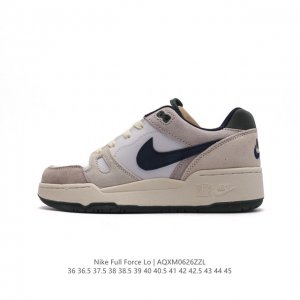 耐克 Nike 全新鞋型 来了！Nike Full Force Low 时尚复古运动板鞋，复古气质爆棚！近年来复古风的兴起，众多品牌纷纷推出自己的全新鞋款，势必