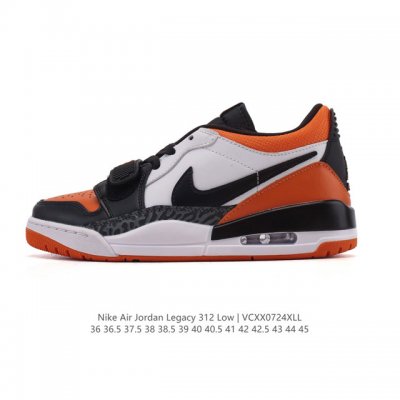 公司级 耐克 Aj 乔丹 Air Jordan Legacy 312 低帮运动鞋 Aj312 乔312百搭篮球鞋 酷炫混搭，谁人不爱？Air Jordan Le