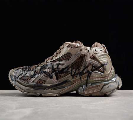 Balenciaga Runner Kith Four.Color 巴黎世家 21ss配色潮流复古休闲鞋W3RBQ2010 尺码 35 36 37 38 - 点击图像关闭