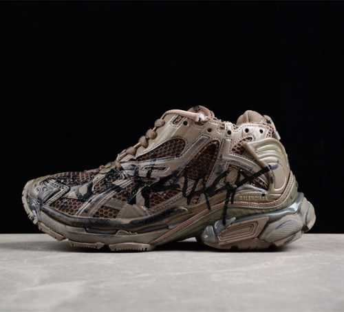 Balenciaga Runner Kith Four.Color 巴黎世家 21ss配色潮流复古休闲鞋W3RBQ2010 尺码 35 36 37 38