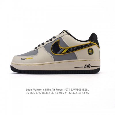 耐克 Nike Air Force 1 '07 Low 2025新年新款 蛇年限定 空军一号含气垫 小白鞋 低帮百搭厚底增高休闲运动板鞋 柔软 弹性十足的缓震性