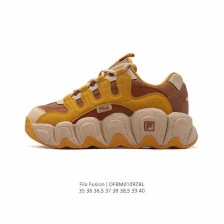 公司级 斐乐 女款老爹鞋 Fila Fusion 厚底增高跑步鞋 百搭运动板鞋 意大利百年经典运动品牌，网红单品 小红书推荐爆款 Fila斐乐新款小白鞋斐乐潮牌 - 点击图像关闭