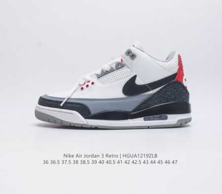 耐克 乔丹 Aj3 耐克 Nike Air Jordan 3 Retro Se 乔3 复刻篮球鞋 乔丹3代 三代 男女子运动鞋 作为 Aj 系列中广受认可的运动 - 点击图像关闭