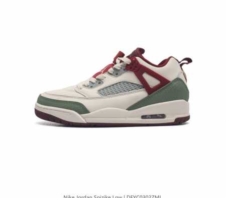 耐克 Nike Jordan Spizike Low 经典爆裂纹复古运动篮球鞋 全新低帮造型吸睛 整双鞋在融合了 Air Jordan 经典鞋款中的标志性元素之 - 点击图像关闭