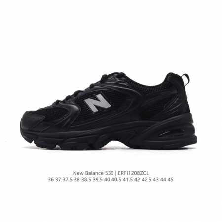新百伦 Nb530 New Balance 530 复跑古鞋 厚底增高老爹鞋 缓震运动慢跑鞋。Nb530这鞋双确实是nb家经复典古款式之一，以全科新技诠释，成打 - 点击图像关闭