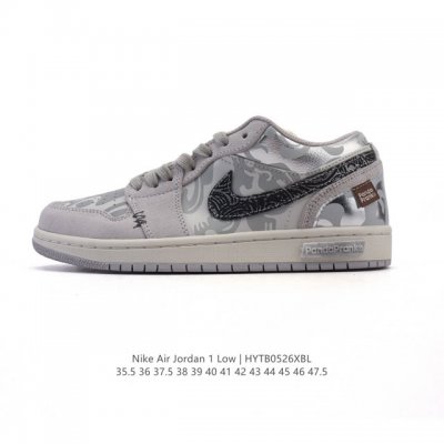 公司级 耐克 乔丹Air Jordan 1 Low Aj1 乔1 乔丹1代Aj1 低帮复古文化休闲运动篮球鞋 从1985 年面世的元年款汲取设计灵感 采用简洁大
