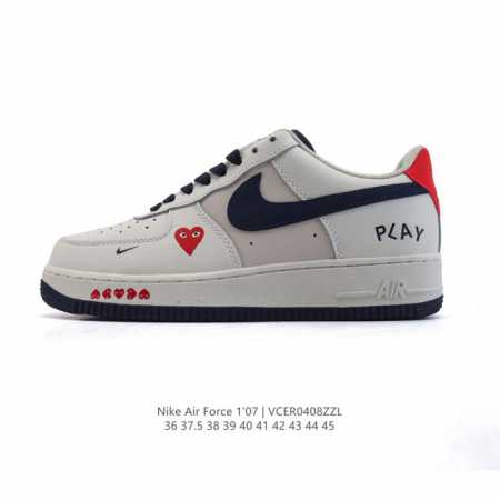 耐克 Nike Air Force 1 '07 Low 空军一号含气垫 小白鞋 低帮百搭厚底增高休闲运动板鞋。柔软、弹性十足的缓震性能和出色的中底设计，横跨复古 - 点击图像关闭