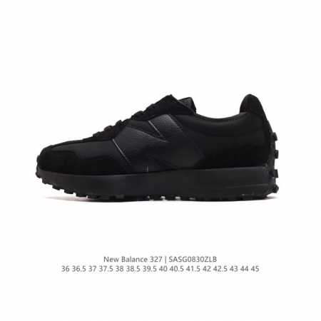 真标 Nb 新百伦 New Balance 327系列复古休闲运动慢跑鞋时尚男女运动鞋 以更纯粹的复古风格设计打造的全新造型 侧身还以解构设计，将 N 字标志以 - 点击图像关闭