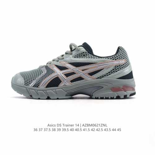 新品公司级 Asics亚瑟士男女通用复古运动休闲运动鞋 老爹鞋 Gel-Ds Trainer 14 时尚运动：Temptation Vacation X Asi