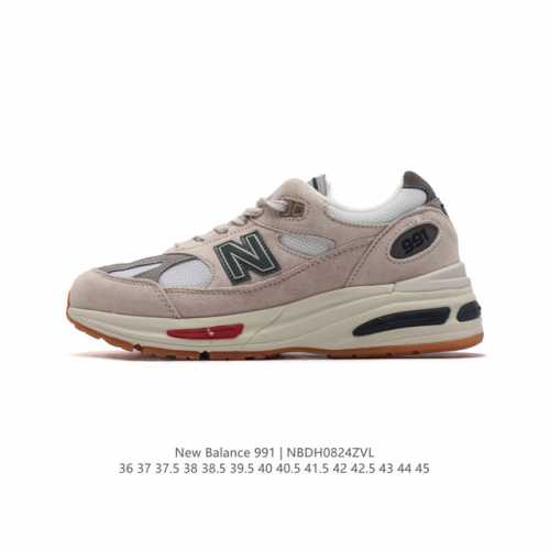 公司级 New Balance新百伦nb Made In Usa M991系列美产血统经典复古休闲运动百搭老爹跑步鞋 采用台产猪巴革及透气网眼材质。升级正确原装