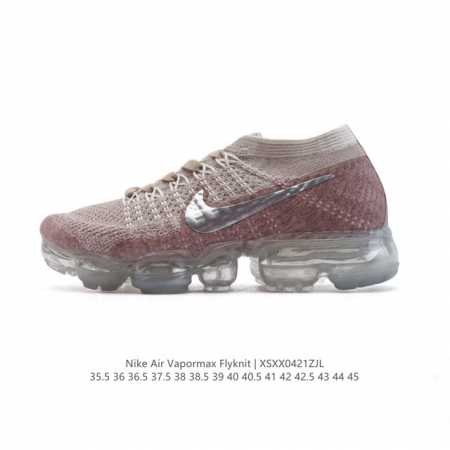 公司级 耐克 Nike Air Vapormax Flyknit 轻盈透气针织男女气垫跑步鞋 回弹缓冲休闲鞋 防滑 减震 耐磨 轻便 外露式360度全掌Max气 - 点击图像关闭