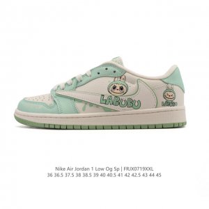 公司级 真标 头层皮 耐克 Nike Air Jordan 1 Low Og Sp Military Blue Aj1乔1倒勾 2025年新款 蛇年新款 低帮篮