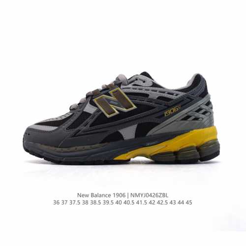 公司级 新百伦 New Balance M1906系列 复古运动鞋单品宝藏老爹鞋款。作为Nb最经典的档案鞋型之一，与 2一样，1906有着Nb最成熟的技术加持和