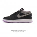 耐克 乔丹Air Jordan 1 Low Aj1 乔1 乔丹1代Aj1 低帮复古文化休闲运动篮球鞋。该鞋款从 1985 年元年款汲取设计灵感，焕新演绎简约经典