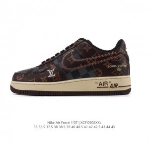 公司级 新款 Af1耐克 Nike Air Force 1 ‘07 Low 空军一号 气垫厚底增高百搭运动板鞋 原楦头原纸板 小白鞋 打造纯正空军版型，专注外贸