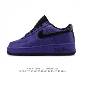 耐克 Nike Air Force 1 '07 Low 空军一号含气垫 小白鞋 2025年 蛇年新款 低帮百搭厚底增高休闲运动板鞋。柔软、弹性十足的缓震性能和出