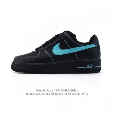 耐克 Nike Air Force 7 Low 2025新年新款 空军一号含气垫 小白鞋 低帮百搭厚底增高休闲运动板鞋。柔软、弹性十足的缓震性能和出色的中底设计