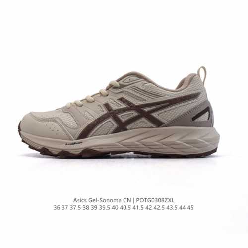 160 【新款】亚瑟士 Asics Gel-Sonoma Cn 轻盈舒适耐磨透气 低帮 复古缓震越野运动鞋1012B584-021 硬核户外党必入的3大理由 “