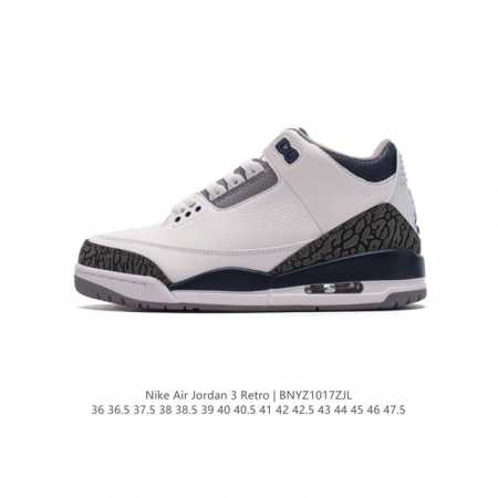 公司级 头层皮 耐克 乔丹 AJ3 耐克 Nike Air Jordan 3 Retro SE 乔3 复刻篮球鞋 乔丹3代 三代 男女子运动鞋，作为 AJ 系列 - 点击图像关闭