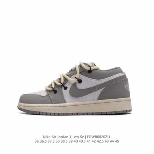 特价 耐克 乔丹air Jordan 1 Low Aj1 乔1 乔丹1代aj1 解构绑带 双鞋带 低帮复古文化休闲运动篮球鞋。从 5 年面世的元年款汲取设计灵感
