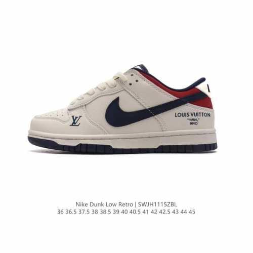 公司级nk Dunk Low Retro “Diy高端定制” 低帮休闲运动板鞋 原装头层材料 用料绝不含糊 独家版型蒸餾加工帶來的是更好的视觉和脚感体验 清洁度
