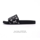 l路易威登Louis Vuitton Waterfront Mule Slides印花夏季时尚穿搭室内外沙滩拖鞋 舒适休闲 时尚 沙滩鞋 休闲家居拖鞋 Loui