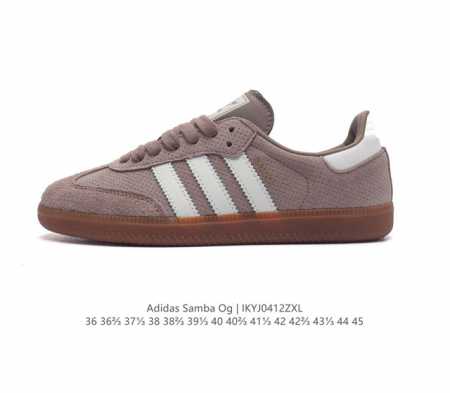 阿迪达斯 德训鞋 Adidas Originals Samba Og Shoes 经典运动鞋小白鞋 T头鞋 男女鞋 彰显休闲摩登风情的时尚经典鞋。它诞生于50年 - 点击图像关闭