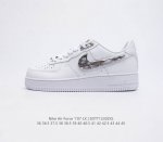公司级 耐克 Nike Air Force 1 07 空军一号af1 低帮百搭厚底增高休闲运动板鞋 柔软 弹性十足的缓震性能和出色的中底设计 横跨复古与现代的外