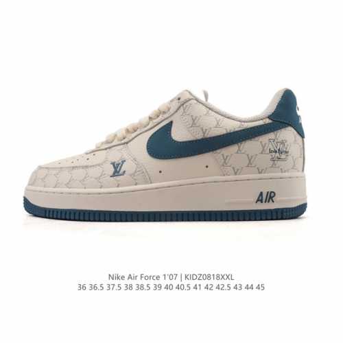 公司级 新款 Af1耐克 Nike Air Force 1 ‘07 Low 空军一号 气垫厚底增高百搭运动板鞋 原楦头原纸板 小白鞋 打造纯正空军版型，专注外贸