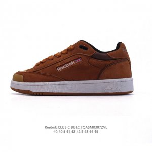 180 【真标】Reebok复古运动休闲板鞋 潮流經典男鞋 精選Clubc | Reebok (銳步)经典皮运动鞋。融合Y2K元素的Reebok經典鞋款 經典鞋