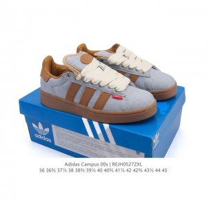 公司级 Adidas阿迪达斯.三叶草Campus 00S 面包鞋复古休闲板鞋 千禧回潮 Adidas Campus 00S 经典再现 面包化的Campus鞋款在