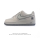 160 【头层皮】耐克 Nike Air Force 1 '07 Low 空军一号含气垫 小白鞋 低帮百搭厚底增高休闲运动板鞋。柔软、弹性十足的缓震性能和出色的