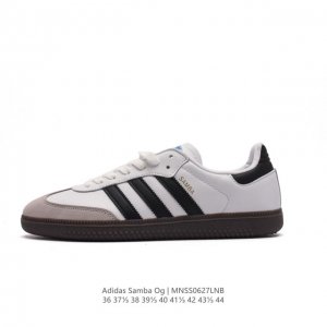 阿迪达斯 德训鞋 ADIDAS ORIGINALS SAMBA OG SHOES 经典运动鞋小白鞋 T头鞋 女鞋 彰显休闲摩登风情的时尚经典鞋。它诞生于50年代