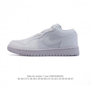 140 【公司级】耐克 乔丹Air Jordan 1 Low Aj1 乔1 乔丹1代Aj1 低帮复古文化休闲运动篮球鞋。从1985 年面世的元年款汲取设计灵感，