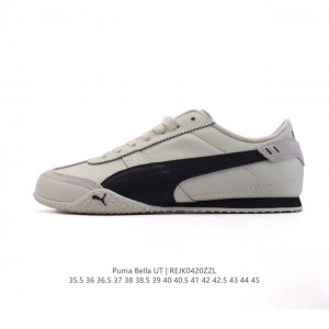 彪马 puma Bella Ut 时尚百搭 舒适 防滑 低帮 生活休闲鞋 薄底鞋。继将 Speedcat Og 带回后，puma 再以档案室的经典鞋型 Bell