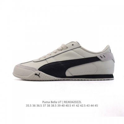 彪马 puma Bella Ut 时尚百搭 舒适 防滑 低帮 生活休闲鞋 薄底鞋。继将 Speedcat Og 带回后，puma 再以档案室的经典鞋型 Bell