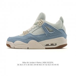 公司级 耐克 Nike Air Jordan 4 Retro Og迈克尔 乔丹Aj4代乔4 低帮复古休闲运动文化篮球鞋。秉承轻量化的速度型篮球鞋设计思想完成设计