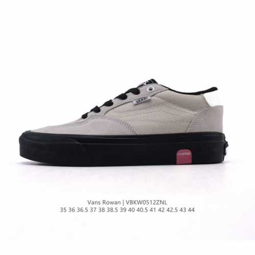 新品公司级 万斯Skate Rowan Pro经典黑白低帮男女鞋Vn0A4Tz，Vans范斯男鞋女鞋板鞋情侣滑板鞋休闲鞋Vn0A4Tzcy28超轻帆布运动鞋 货