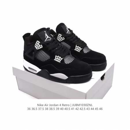 公司级 耐克 新款 Nike Air Jordan 4 Retro OG 中帮 迈克尔 乔丹AJ4代乔4 复古休闲运动文化篮球鞋。秉承轻量化的速度型篮球鞋设计思 - 点击图像关闭