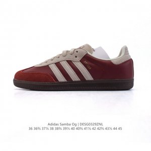 公司级 头层皮 阿迪达斯 德训鞋 Adidas Originals Samba Og Shoes 经典运动鞋小白鞋 T头鞋 男女士板鞋 彰显休闲摩登风情的时尚经