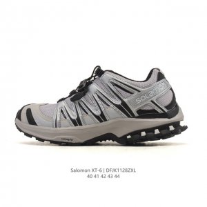 公司级 萨洛蒙 Salomon 男款 城市轻户外防水透气舒适耐磨休闲穿搭运动鞋 透气潮流穿搭日常休闲老爹鞋 Xt-6 Expanse 萨洛蒙的户外休闲运动鞋以舒