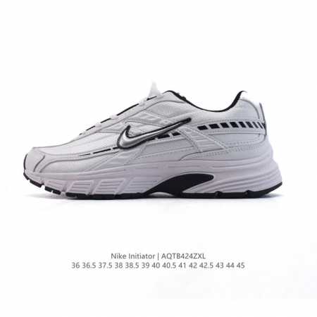 真标 Ins爆火全新韩系古着风，回味经典 Nike 耐克Initiator Running创始者系列复古厚底增高老爹鞋 休闲运动舒适跑鞋。 尺码: 36-45含 - 点击图像关闭