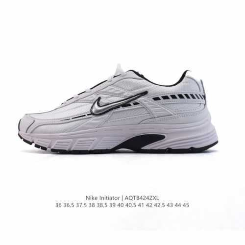 真标 Ins爆火全新韩系古着风，回味经典 Nike 耐克Initiator Running创始者系列复古厚底增高老爹鞋 休闲运动舒适跑鞋。 尺码: 36-45含