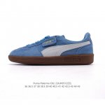 彪马Puma Palermo Og 防滑耐磨低帮德训板鞋 男女运动鞋，Army Trainer Og休闲鞋沿用德训鞋经典外观 鞋身和鞋舌分别添加了品牌标志性 L