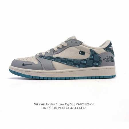 公司级 真标 耐克 Nike Air Jordan 1 Low Og Sp Military Blue Aj1乔1倒勾 2025年新款 蛇年新款 低帮篮球鞋 A - 点击图像关闭