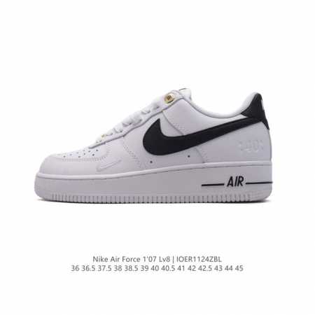 耐克 Nike Air Force 1 '07 Low 空军一号含气垫 小白鞋 低帮百搭厚底增高休闲运动板鞋。柔软、弹性十足的缓震性能和出色的中底设计，横跨复古 - 点击图像关闭