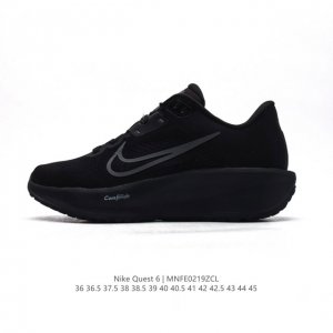 公司级 耐克Nike Air Quest 6 卡贾透质轻气休运闲 透气轻盈缓震跑步鞋，Nike Quest 6男女子透气轻盈缓震跑步鞋采用匠心设计，助你心愿成真