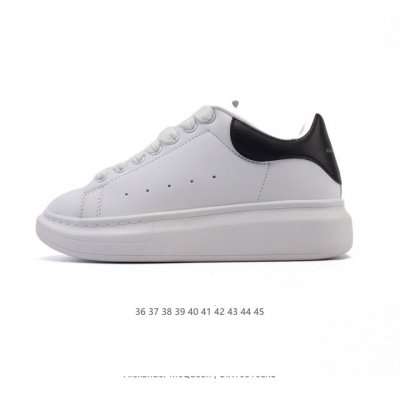 alexandermcqueen 亚历山大 麦昆Mcq 运动小白鞋 厚底增高闪尾光滑牛皮平底鞋休闲鞋 时尚男女板鞋潮运动鞋 火爆到大街小巷无人不知 无人不晓的境